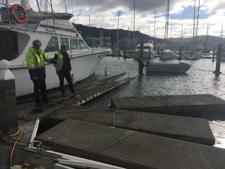Pier D before the LTAMP works, 2018