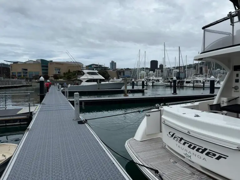 Pier A replacement: Replaced pier walkway, 12 December 2024