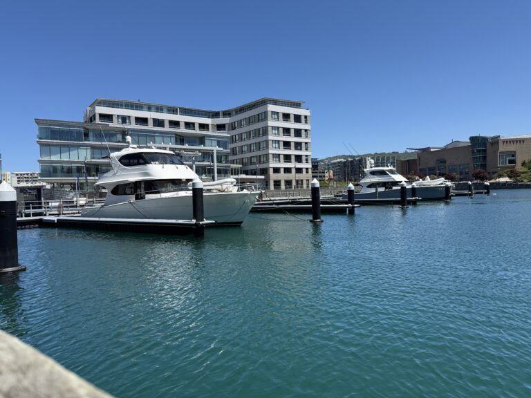 Pier A replacement: Replaced pier overview, 13 December 2024